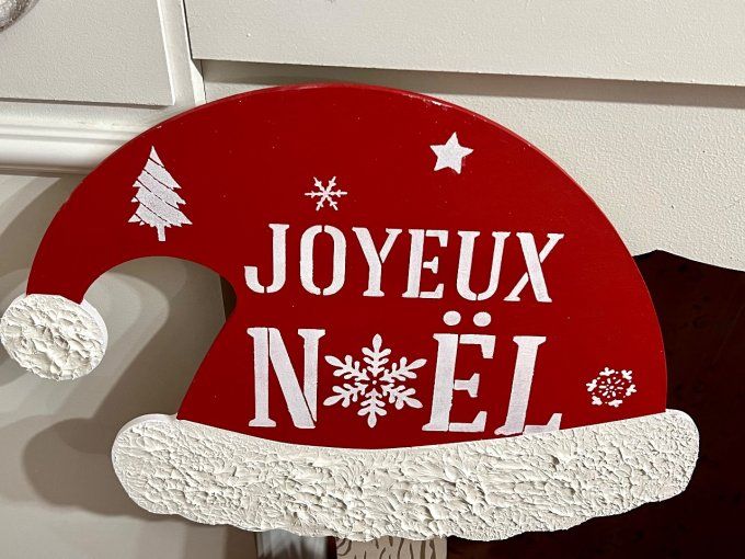 Pochoir Joyeux Noël