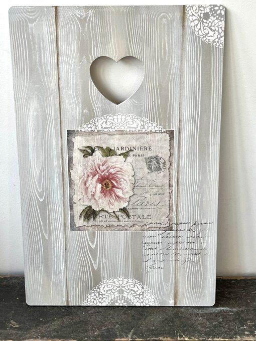 Papier de Riz Carte Postale Romantique R0990