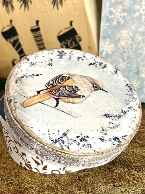 Papier de Riz Les oiseaux du Jardin x 6 RSM050