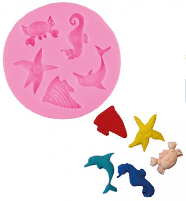 Moule Animaux marins