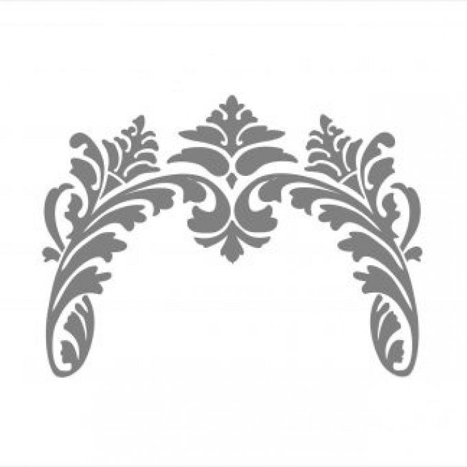 Pochoir Arabesque Arc