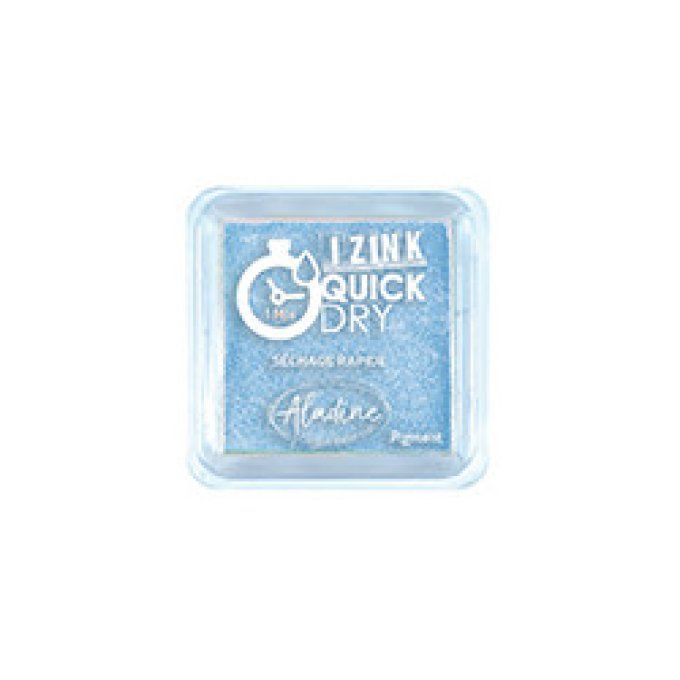 Encreur IZINK QUICK DRY Bleu pastel 