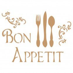 Pochoir Bon Appétit