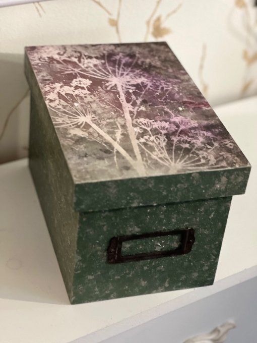 Papier de Riz  Fond Aquarelle Pissenlit R1752