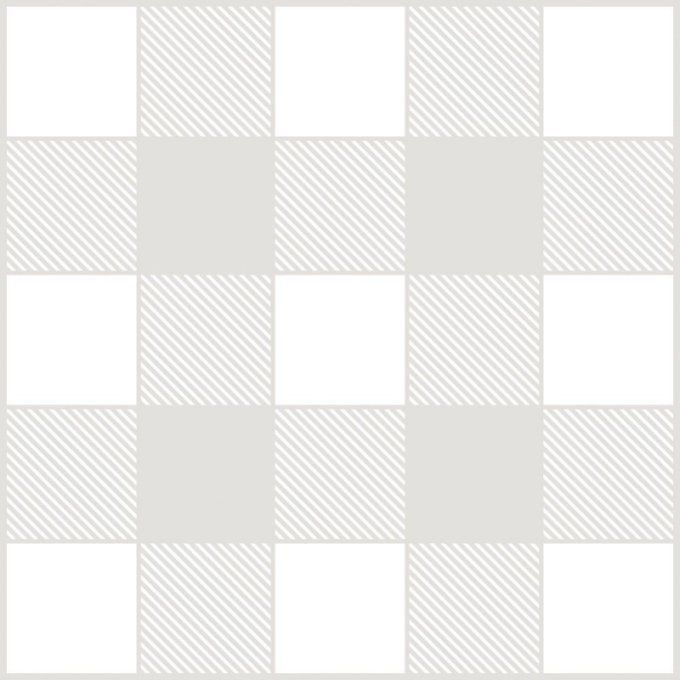 Pochoir Carreaux Pique-Nique 