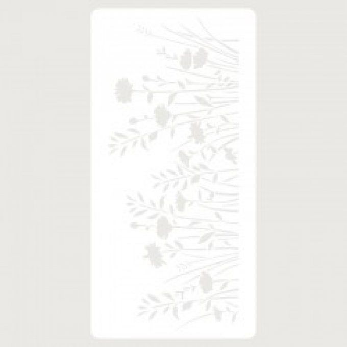 Pochoir Champ de fleurs