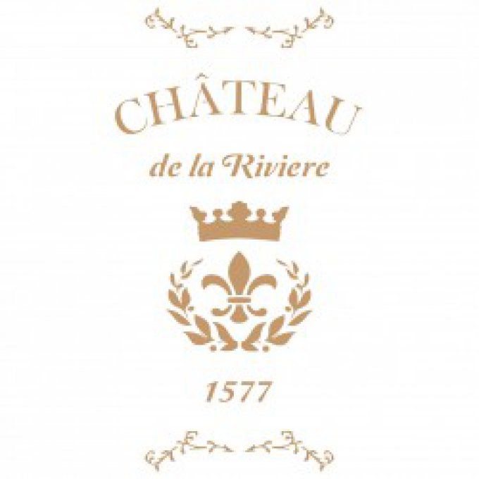 Pochoir Château de la Rivière