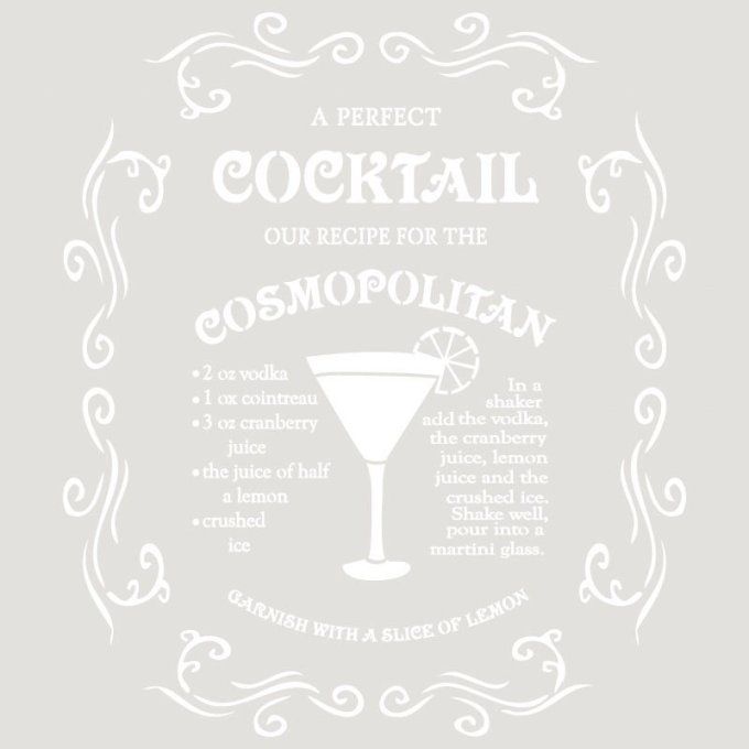 Pochoir Cocktail Cosmopolitan