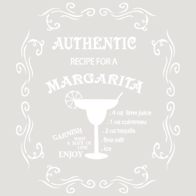 Pochoir Cocktail Margarita