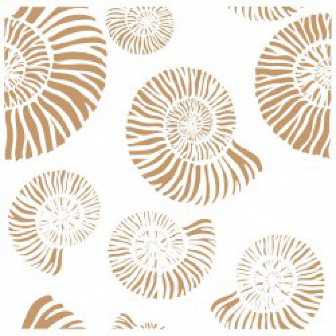 Pochoir Coquilles