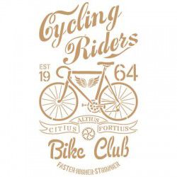 Pochoir Cycling Riders