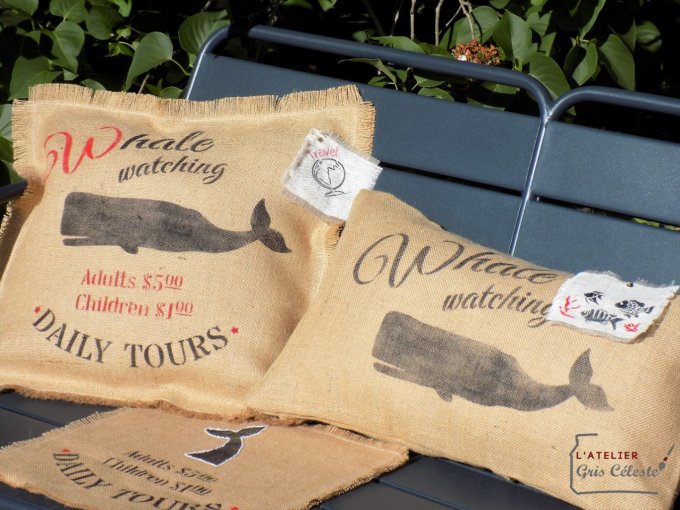 Pochoir Baleine Tours