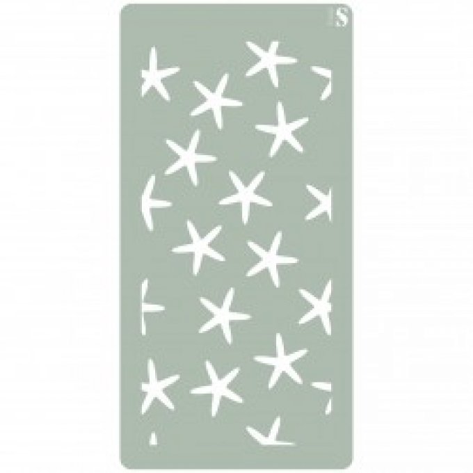 Pochoir Etoiles de Mer