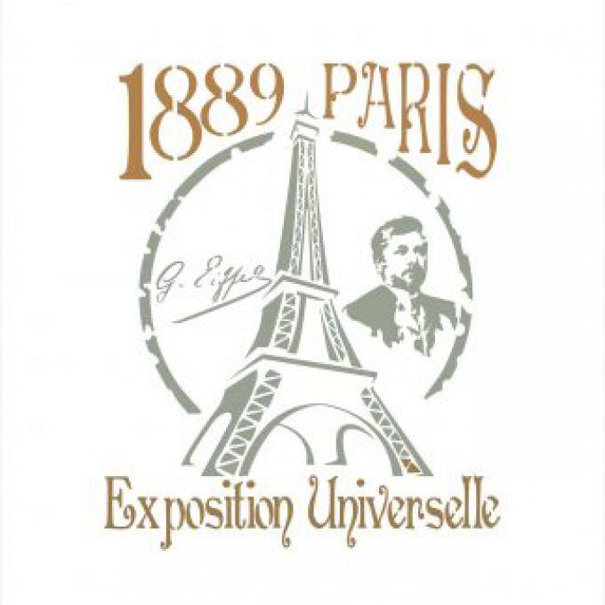 Pochoir Expo Universelle