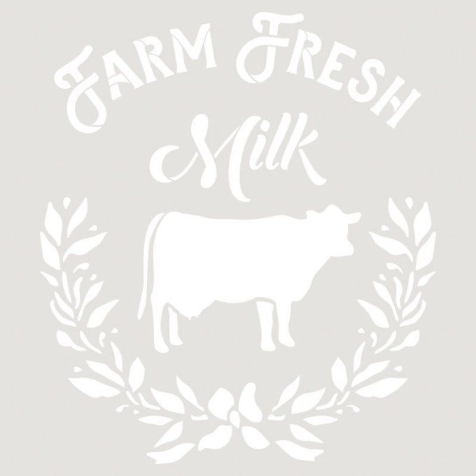 Pochoir Farm Fresh Milk