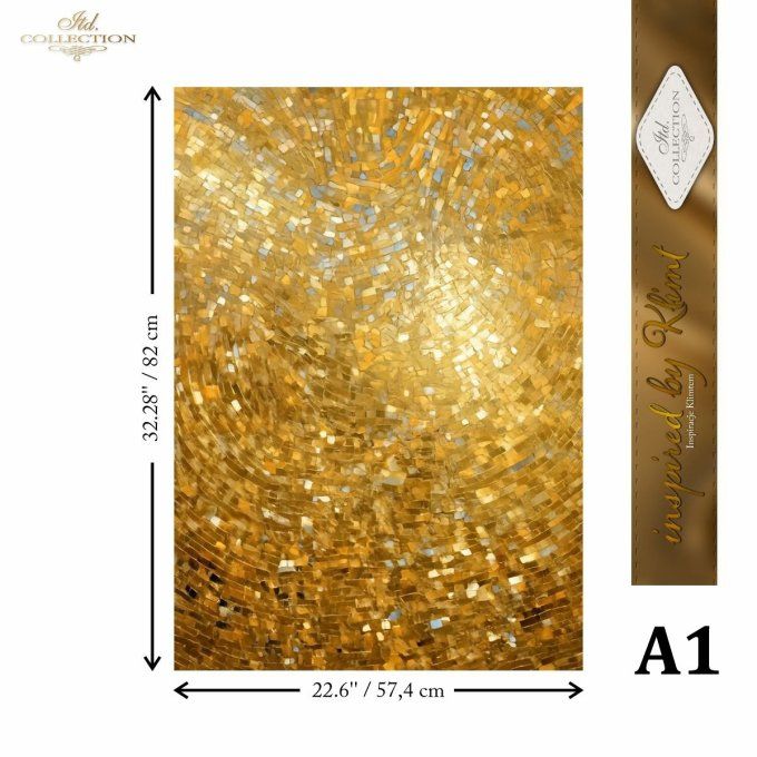 Papier de Mûrier - Pierres précieuses FPA1003