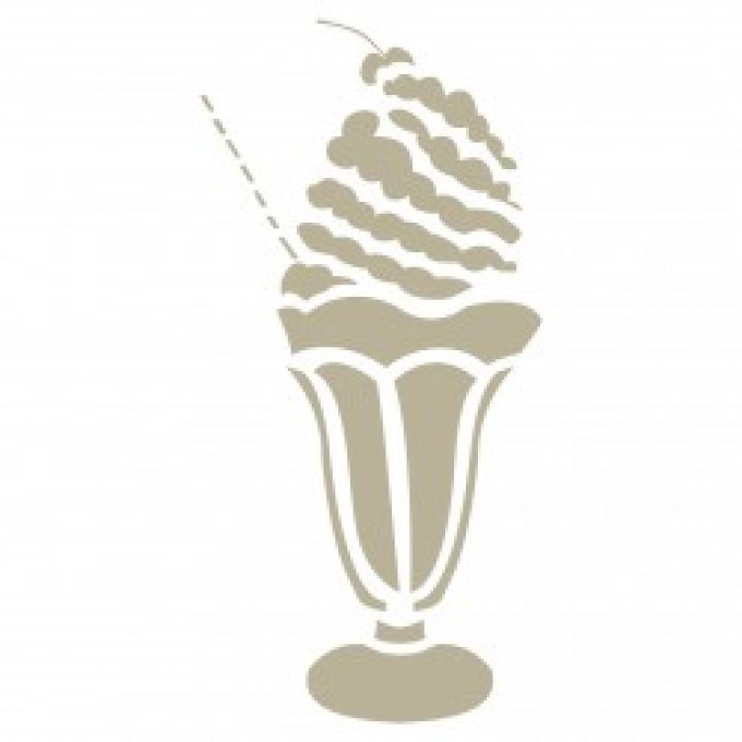 Pochoir Glace