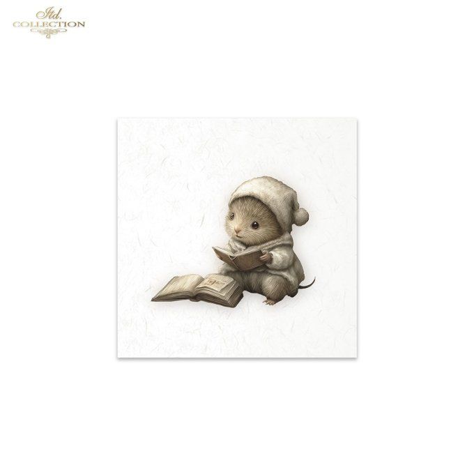 Papier de Riz Histoire de souris RSM219