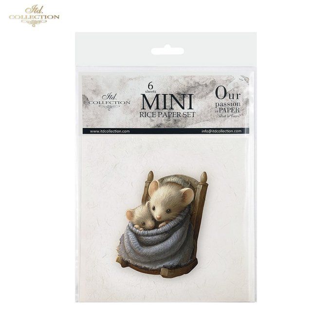 Papier de Riz Histoire de souris RSM219