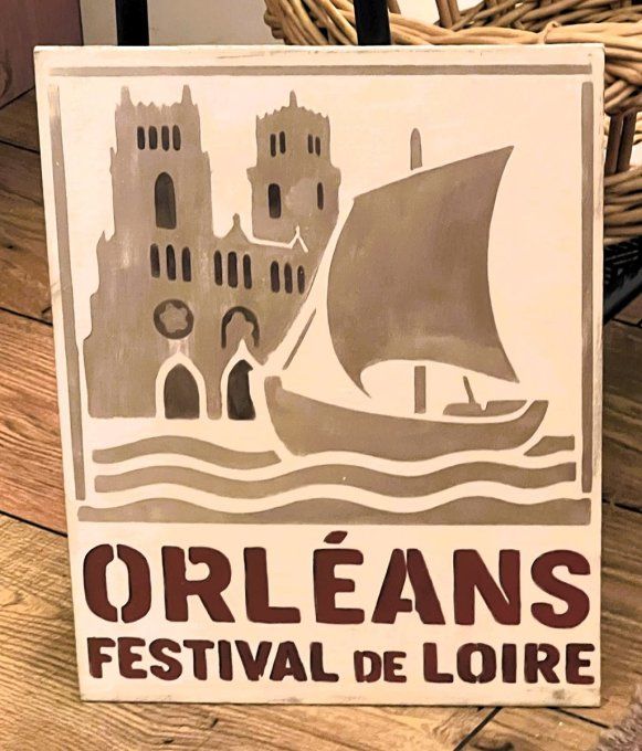 Pochoir Orléans Festival de Loire