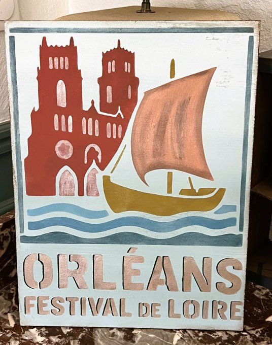 Pochoir Orléans Festival de Loire