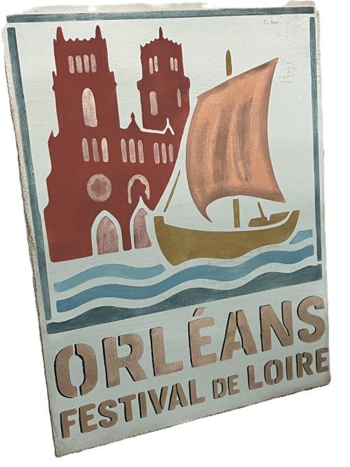Pochoir Orléans Festival de Loire