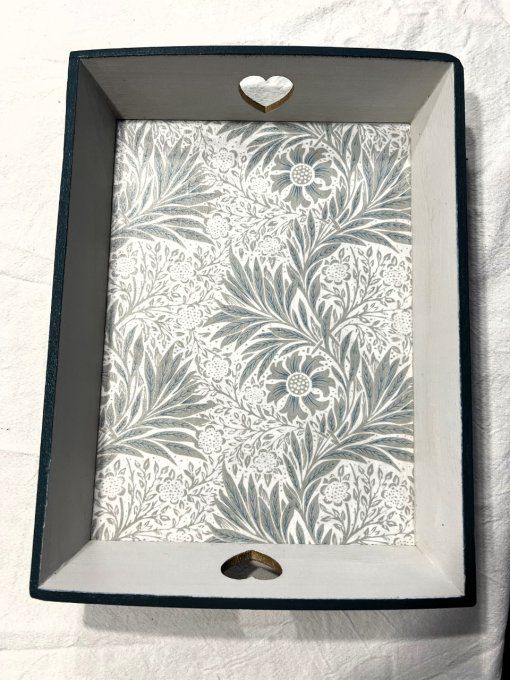 Papier de Riz Motif Inspiration William Morris Marigold Blue R1867