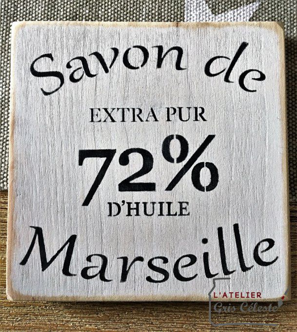 Pochoir Savon de Marseille