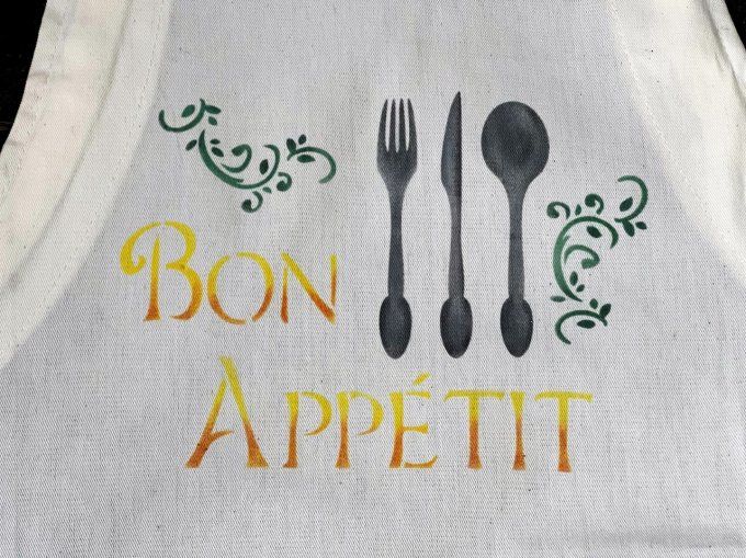 Pochoir Bon Appétit