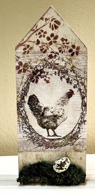 Papier de Riz Famille Poule x 6 RSM056