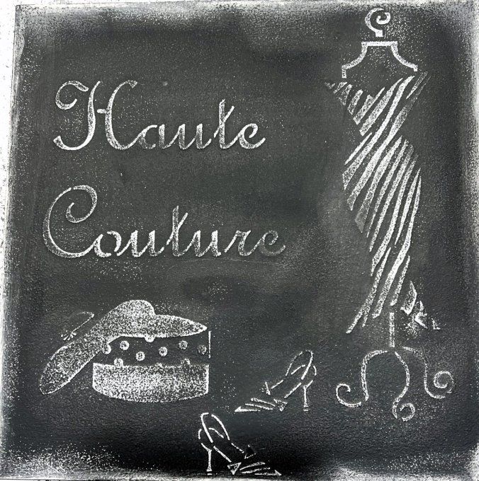 Pochoir Haute Couture