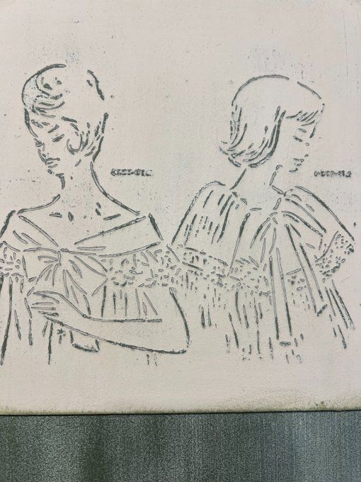 Pochoir Mannequins Haute Couture