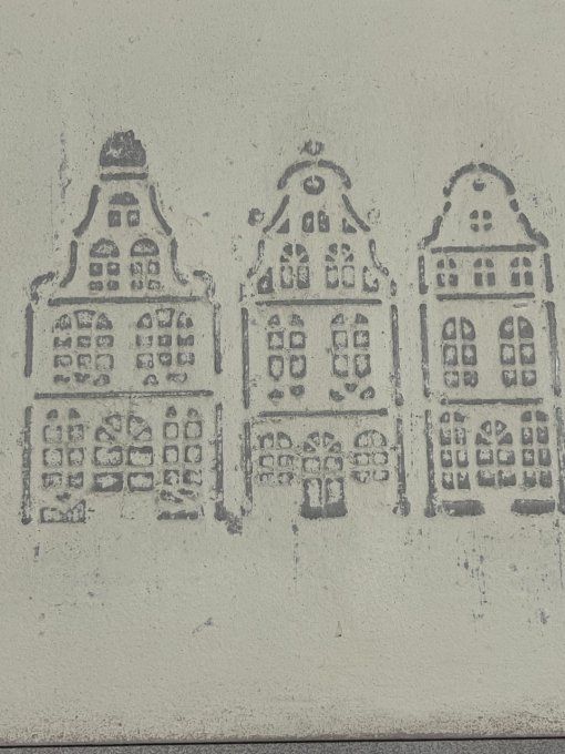 Pochoir Maisons ST0101 B