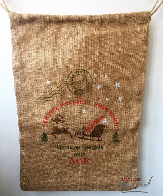 Sac toile de jute uni