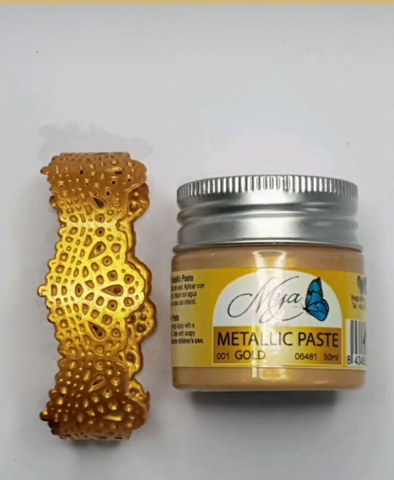 Pâte Irisée Or