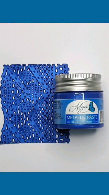 Pâte Irisée Bleue