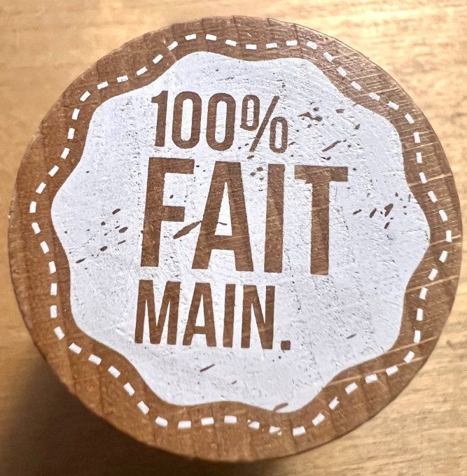 Tampon 100 % FAIT MAIN