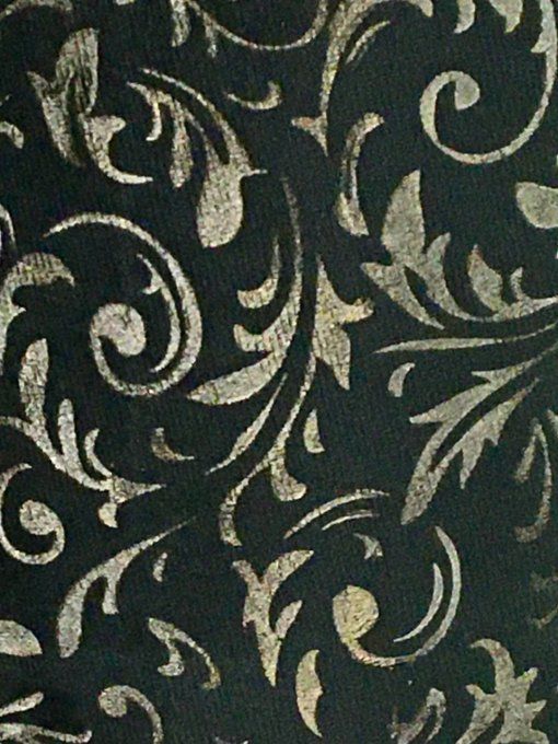 Pochoir Fond Floral 079
