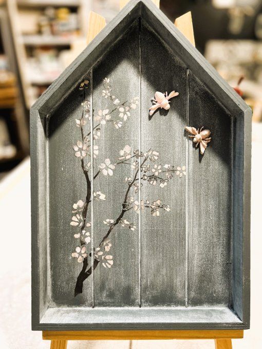 Pochoir Branche de Cerisier