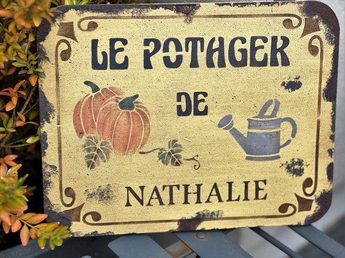 Pochoir Le Potager de... 