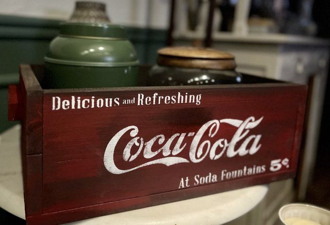 Pochoir Coca-Cola Vintage