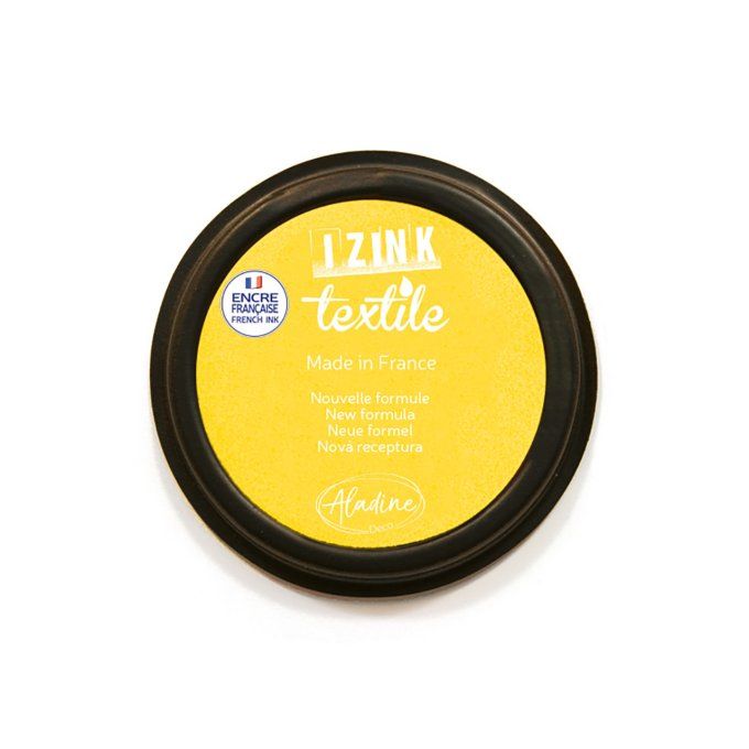 Encreur IZINK TEXTILE Jaune