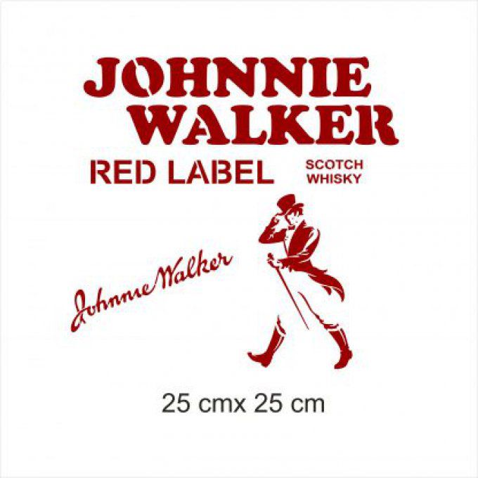Pochoir Johnnie Walker