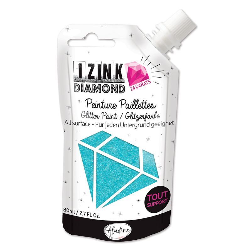 Izink Diamond 24 CARATS LIGHT BLUE