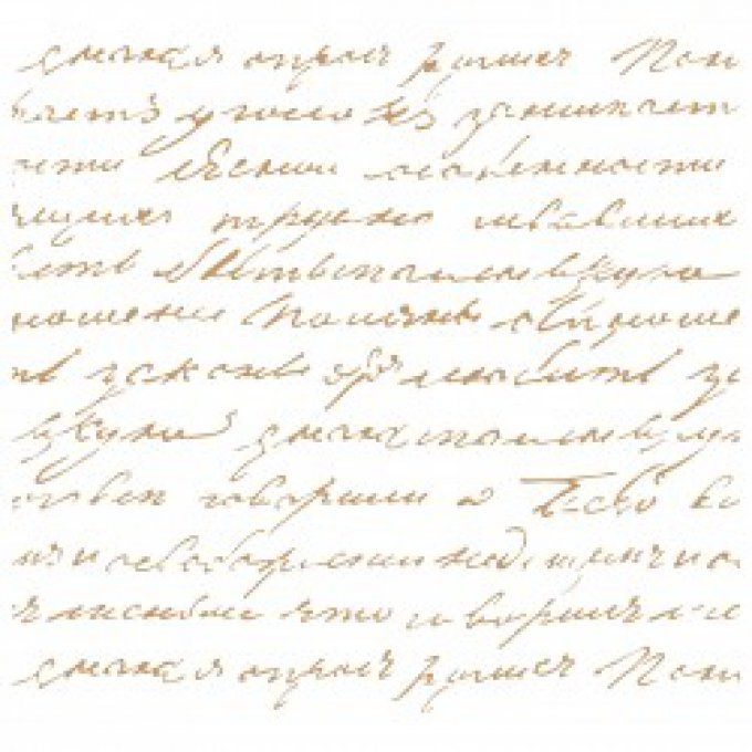 Pochoir manuscrit n° 66