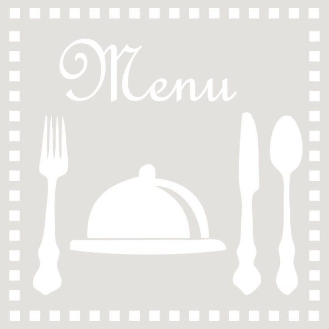 Pochoir Menu