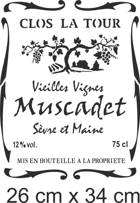 Pochoir Muscadet