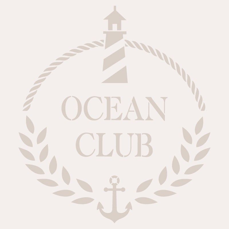 Pochoir Océan Club