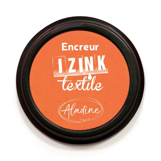 Encreur IZINK TEXTILE Orange