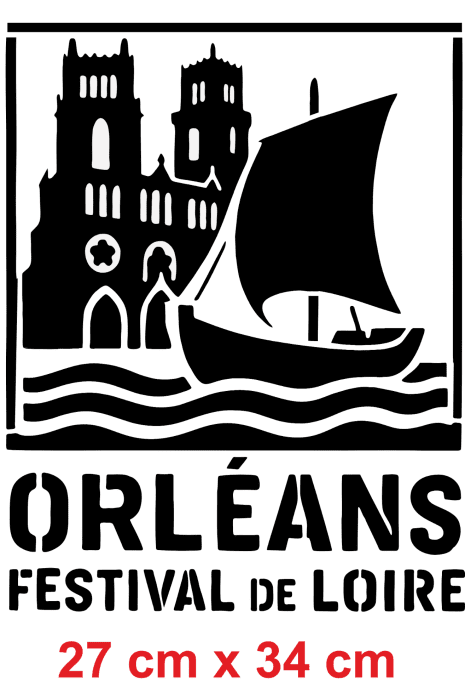 Pochoir Orléans Festival de Loire